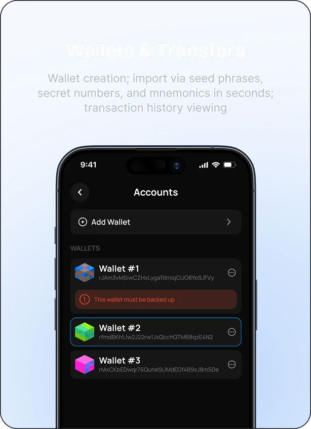 ميزات DEX والتداول في Katz Wallet